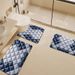 Bathroom Mat Toilet Mat Shower Mat Entrance Rug Absorbent Non-Slip Mat Soft Quick-Dry Machine Washable_maomaolike.com