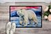 Polar Bear Doormat Front Door Mat Indoor Outdoor Rugs For Entryway, Non Slip Washable Low Pile, 24H X 36W_maomaolike.com