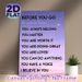 Inspirational Affirmation Painting Poster, Dreamy Purple Starry Sky Poster, Uplifting Positive Message Decor Idea For Bedroom, Office And Living Room_maomaolike.com