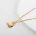 Stainless Steel Heart-shaped Pendant Necklace Metal Waterproof Jewelry For Women_maomaolike.com