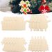 20PCS Christmas Wooden Hanging Ornaments DIY Blank Unfinished Wood Crafts Xmas Bell Tree Gift Shaped Hanging Decorations For Christmas Wedding Birtday Party Decor_maomaolike.com