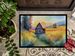 Montana Bitterroot In Watercolor Doormat Front Door Mat Indoor Outdoor Rugs For Entryway, Non Slip Washable Low Pile, 24H X 36W_maomaolike.com