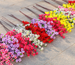 Peach Tree Plum Blossom Fake Branch Wedding Decoration Flower Artificial Plant Outdoor Garden Landscape_maomaolike.com