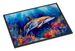 Dolphin Doormat Front Door Mat Indoor Outdoor Rugs For Entryway, Non Slip Washable Low Pile, 24H X 36W_maomaolike.com