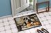 Saint Bernard Fall Kitchen Pumpkins Doormat Front Door Mat Indoor Outdoor Rugs For Entryway, Non Slip Washable Low Pile, 24H X 36W_maomaolike.com