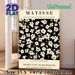 Floral & Plant Themed Matisse Style Painting Poster, Minimalist Black & White Abstract Floral Pattern Poster, Elegant Artistic Decor Suitable For_maomaolike.com
