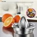 Portable Lemon Orange Manual Fruit Juicer 304 Stainless Steel Kitchen Accessories Tools Citrus Raw Hand Pressed Juice_maomaolike.com