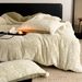 Fleece-Lined Thickened Autumn Winter Warm Milk Velvet Four-Piece Set Double-Sided Coral Fleece Duvet Cover Simple Luxury Carved An_maomaolike.com