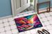 Azaleas In Color Doormat Front Door Mat Indoor Outdoor Rugs For Entryway, Non Slip Washable Low Pile, 24H X 36W_maomaolike.com