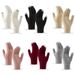 Touch screen gloves, cycling, skiing, fitness, autumn and winter warmth, knitted yarn gloves_maomaolike.com