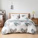 Three Piece Duvet Cover Set Brushed Printed Soft Quilt Cover Set_maomaolike.com