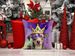 Catahoula King Of Mardi Gras Throw Pillow Machine Washable, Indoor Outdoor Decorative Pillow For Couch, Bed Or Patio, 18Hx18W_maomaolike.com