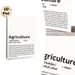 Agriculture Definition Painting Poster, Minimalist Typographic Text Poster, Humorous Professional Description, Ideal For Home Office, Farmhouse Decor_maomaolike.com
