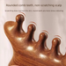 Xincaotang 4-in-1 Massage Gua Sha Finger Meridian Head Neck Triangle Comb Multi-Functional_maomaolike.com