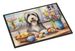 Decorating Easter Bearded Collie Doormat Front Door Mat Indoor Outdoor Rugs For Entryway, Non Slip Washable Low Pile, 24H X 36W_maomaolike.com