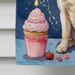 Kuvasz Happy Birthday House Flag Large Porch Sleeve Pole Decorative Outside Yard Banner Artwork Wall Hanging, Polyester, House Size, Multicolor_maomaolike.com