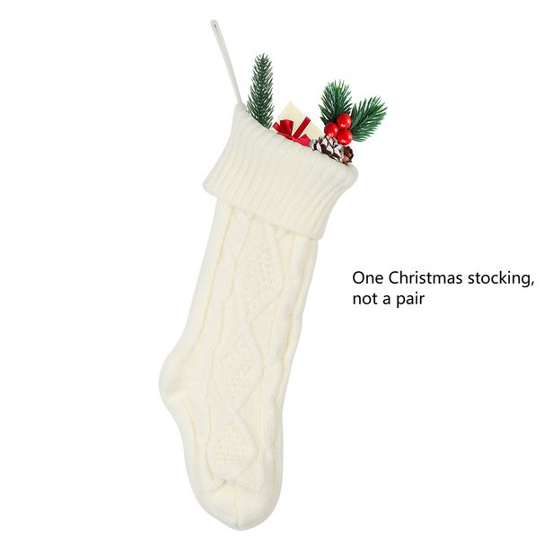 Unisex Christmas gift bag Large 46CM knitted socks Scene layout decorations Candy socks Christmas socks_maomaolike.com