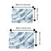 Bathroom Mat Toilet Mat Shower Mat Entrance Rug Absorbent Non-Slip Mat Soft Quick-Dry Machine Washable_maomaolike.com