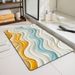 Bathroom Mat Toilet Mat Shower Mat Entrance Rug Absorbent Non-Slip Mat Soft Quick-Dry Machine Washable_maomaolike.com