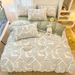 Wholesale Princess Style Pastoral Small Floral Milk Four-Piece Winter Double-Sided Warm French Velvet 4-Piece Set_maomaolike.com