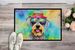 Schnauzer Hippie Dawg Doormat Front Door Mat Indoor Outdoor Rugs For Entryway, Non Slip Washable Low Pile, 24H X 36W_maomaolike.com