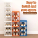 Hot-Selling Multi-Layer Home Entrance Storage Rack Dormitory Rental Shoe Cabinet Simple Design_maomaolike.com