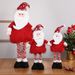 Telescopic Decoration Supplies Snowman Reindeer Figurine Christmas Doll Ornament Window Display_maomaolike.com