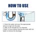 Jakehoe Pipe Unclog Gel, Sewer Multi-Effect Dissolving Pipe Obstruction Unblocking Agent_maomaolike.com