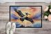Pelican Fyling At Sunrise Doormat Front Door Mat Indoor Outdoor Rugs For Entryway, Non Slip Washable Low Pile, 24H X 36W_maomaolike.com