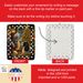 English Springer Spaniel And Santa Claus Porcelain Ornament Christmas Tree Hanging Decorations For Home Christmas Holiday, Rectangle, Gift, Multicolor_maomaolike.com