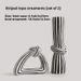 Modern Art Creative Simple Striped Knot Vase Home Entrance Living Room High-end Decorative Ornament_maomaolike.com