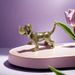 Antique-Style Dog And Cat Metal Ornaments Handheld Animal Tea Pets Antique Store Decoration Copper Crafts_maomaolike.com
