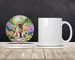 Goldendoodle Spring Path Large Sandstone Coasters Pack Of 4 Absorbent Round Coasters Decor Gifts For Men Or Women, 4 In, Multicolor_maomaolike.com