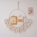 ins Nordic Style Handwoven Round Tapestry Dream Catcher Living Room Wall Photo Clip Dried Flower Decoration_maomaolike.com