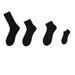 Breathable Cotton Socks For Men & Women - Comfortable Athletic Socks (Ankle/Mid-Calf/Over-Calf) In Classic Black & White_maomaolike.com