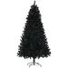 9ft Tall Artificial Christmas Tree, Unlit Xmas Tree With 2132 Branch Tips, Auto Open, Steel Base, Holiday Décor For Home Office, Black_maomaolike.com