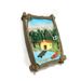 Nordic Finland Lakeside Cottage Scenery Fridge Magnet Travel Souvenir Creative Resin Painted Decoration Gift_maomaolike.com
