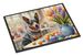 Decorating Easter Australian Cattle Dog Doormat Front Door Mat Indoor Outdoor Rugs For Entryway, Non Slip Washable Low Pile, 24H X 36W_maomaolike.com