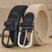 Men's Casual Woven Elastic Outdoor Sports Women's No Need For Punching Climbing Work Belt For Men Women Fashion_maomaolike.com