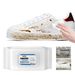 Jue-Fish Small White Shoe Cleaning Wipes, Sports Shoes Wash Free Decontamination One Wipe White Portable Cleaning Wipes_maomaolike.com