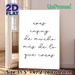 Spanish Inspirational Quote Painting Poster, Minimalist Elegant Cursive Script Poster, Motivational Message To Uplift Mood, Suitable For Home Office_maomaolike.com
