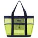 Mesh Beach Bag Large Capacity Swim Bag, Breathable Quick Draining Travel Tote Bag With Multi Pockets, Handbag Shoulder Swimwear Storage Bag_maomaolike.com