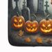 Welsh Springer Spaniel Spooky Halloween Memory Foam Kitchen Mat Machine Washable Anti-Fatigue Mat Cushion Comfort Bath Mat Or Kitchen Rug_maomaolike.com