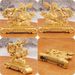 Gold Dragon Horse Spirit Coin Ornament Office Home Living Room Decoration Hot-Selling Craft In Scenic Areas_maomaolike.com