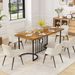 71 Inch Large Dining Table For 6-8 People Rectangular Wood Kitchen Table_maomaolike.com