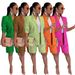 Women's Clothing suit jacket shorts suit OL office commuting solid color spring and autumn_maomaolike.com
