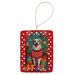 Anatolian Shepherd Dog Holiday Christmas Porcelain Ornament Christmas Tree Hanging Decorations For Home Christmas Holiday, Rectangle, Gift, Multicolor_maomaolike.com