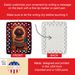 American Water Spaniel Holiday Christmas Porcelain Ornament Christmas Tree Hanging Decorations For Home Christmas Holiday, Rectangle, Gift, Multicolor_maomaolike.com