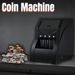 USD Coin Sorter, Coin Sorter Machine For USD Coin, Sorts Up To 230 Coins/min, Coin Sorter And Wrapper Machine Holds 200 Coins Included 4 Coin Tubes, Black_maomaolike.com
