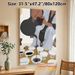 Ethiopian Coffee Ceremony Painting Poster, Vibrant Flat-style Illustration Poster, Cultural Art Decor For Kitchen, Dining Room & Coffee Shop_maomaolike.com